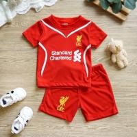ราคา ชุดเด็กทีมลิเวอร์พูล เสื้อ+กางเกงผ้านุ่มๆ(ใส่ได้2เดือน-2ขวบ) (29256534554)