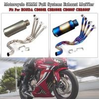 ราคา Fit for Honda CBR650R CB650R CBR650F CB650F Motorcycle Exhaust Slip-On Front Link Pipe Escape Moto (58152515683)