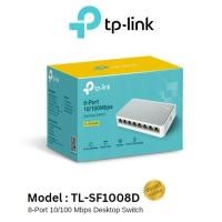 ราคา TP-LINK TL-SF1008D 8-Port 10/100 Mbps Desktop Switch (27626408744)
