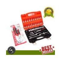 ราคา KONY ชุดประแจ ชุดบล็อก 46 ชิ้น แกน 1/4 Socket Set พร้อมประแจอเนกประสงค์ Snap N Grip 2 ชิ้น (6703715477)