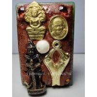 ราคา (1) พระพิมพ์สมเด็จหินเขียวมงคล หลังอุดมวลสารวัตถุมงคล หลวงปู่หงษ์ พรหม​ปัญโญ​ วัดเพชรบุรี สุสานทุ่งมน สุรินทร์ ปี 2555 (24435656954)