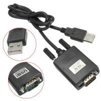ราคา USB 2.0 Male to RS232 Serial DB9 9 Pin Interface Adapter Cable PC (44703319982)