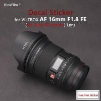 ราคา Viltrox AF16F1.8 สําหรับ Sony FE Mount เลนส์สติกเกอร์ Premium Decal ผิวสําหรับ Viltrox AF 16 มม.F1.8 FE เลนส์ป้องกันฟิล์ม (53903323620)