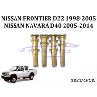 ราคา 4 อัน สลักประตู บูช ทองเหลือง นิสสัน ฟรอนเทียร์ นาวาร่า 1985 - 2014 Nissan Frontier D22 NAVARA D40 บานพับประตู แกน หมุด (18358430207)