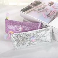 ราคา กระเป๋าเครื่องเขียน เครื่องสำอาง วัสดุผ้ากลิตเตอร์สีพาสเทลสดใส น้ำหนักเบา พกพาสะดวก (54050773849)