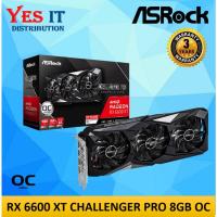 ราคา ASROCK AMD Radeon RX 6600 XT Challenger Pro 8GB OC กราฟิกการ์ด (44902818157)