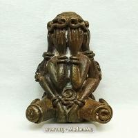 ราคา พระปิดตายันต์ยุ่ง เนื้อสำริดผสมแร่บางไผ่ วัดบางไผ่ จ.นนทบุรี วัดบางไผ่จัดดำสร้างเองเมื่อพ.ศ. 2537 (บูชามาจากวัดโดยตรง) (26763525170)