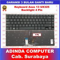 ราคา Asus Zenbook 13 UX325 UX325E UX325EA UX325J UX325JA คีย์บอร์ดแบ็คไลท์ 4 พิน (26028719637)