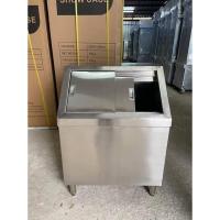 ราคา !ถังเก็บน้ำแข็งสแตนเลสฝาบนสไลด์เกรด304 มือสองสภาพดีมาก (18277114984)