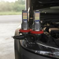 ราคา หลอดไฟตัดหมอก LED รถยนต์ 24SMD สองโทนสี 2 ชิ้น H3 หลอดไฟ H4 H7 H11 H8 ไฟตัดหมอกรถยนต์สว่าง 9006 H16 P13W (57603916555)