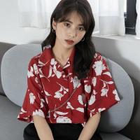 ราคา เสื้อเชิ้ตลำลองผ้าระบายอากาศ ใส่สบาย ไม่ร้อน เสื้อ สงกรานต์ ผู้หญิง (22766327113)