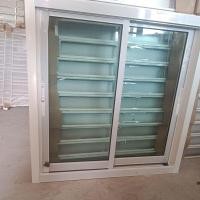 ราคา บานหน้าต่างอลูมิเนียม บานเลื่อน2ช่องขนาด100*100cm. (19092409111)