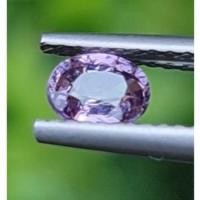 ราคา พลอย เพอเพิล แซฟไฟร์ สีม่วง Purple Sapphire ดิบ Unheated 0.45 กะรัต (Cts.) (18474611200)