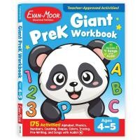 ราคา หนังสืออังกฤษใหม่ Giant Prek Workbook, Age 4 - 5 (Giant Full-color Workbooks) [Paperback] (44551523244)
