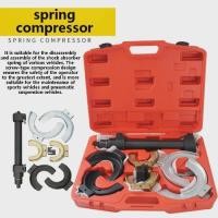 ราคา 220V NEW Manual Shock Absorber Compressor Shock Absorber Spring Disassembler Shock Absorber Adjustm (50454082810)