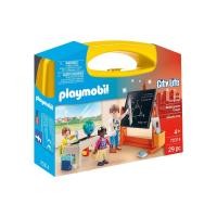ราคา Playmobil 70314 School Carry Case แอคชั่นฟิกเกอร์ เซ็ตกระเป๋าใหญ่ ห้องเรียน (17495141241)