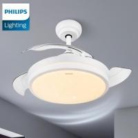 ราคา พัดลมโคมไฟ PHILIPS เก็บใบพัดได้ พัดลมเพดาน โคมไฟ พร้อมรีโมท ปรับแสงได้ (6639487297)