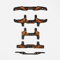 ราคา ชุดบังโคลนไฟเบอร์สำหรับรถยนต์มินิ 4WD ของ Tamiya สำหรับ AR/FMA (4 ชิ้น) (28908916372)