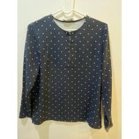 ราคา เสื้อแขนยาวมือสอง ลายจุด แบรนด์ mango (23666650378)