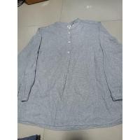 ราคา เสื้อเชิ้ตสาวอวบคอจีน แบรนด์uniqlo (23042221180)