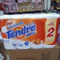 ราคา กระดาษอเนกประสงค์เทนเดอร์กาวเวสดับเบิ้ลโรสขนาด6+2ม้วนหนา2ชั้นคาวมยาวสุทธิ116เมตร (56501447617)