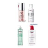 ราคา eucerin pro acne cleansing gel/ booster serum /ph5 body lotion/ hyaluron mist spray (18726202375)