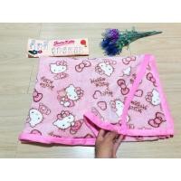 ราคา ผ้าห่มลายคิตตี้ขนาด3ฟุตพกพาได้ หนานุุ่มนิ่มมาก (16786373003)