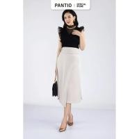 ราคา FJD5918 - กระโปรงยาวทรงเอผ้าไหมพรมทรายเอวบาน 2 ชาย - หอบ (25229076841)