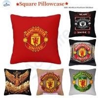ราคา ปลอกหมอนแมนยูไนสีแดงเหมาะสําหรับห้องนอนบ้านห้องนั่งเล่นโซฟาห้องพักโรงแรมภายในรถฯลฯ. (41223359342)