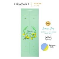 ราคา SIRAVANA เสื่อโยคะยางพารา PU Matte Coco 5mm รุ่น Summer Time / Natural Rubber Yoga Mat (20079949344)