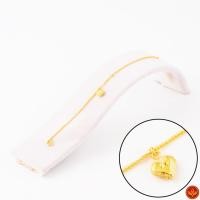 ราคา LSW สร้อยข้อมือทองคำแท้ ครึ่ง สลึง (1.89 กรัม) ลายซีตรองห้อยกลางหัวใจ BB-40 (2203267633)