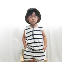 ราคา QueenCows Kids เสื้อกล้าม Striped Sailor JS Vest (Off White) (24268037692)