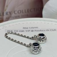 ราคา New Pandora Love Always Safety Chain 5cm แท้ % (2027419205)