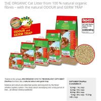 ราคา Cats Best Oko Plus 2.1กก. ทรายแมวออร์แกนิกจับก้อน (3683000780)