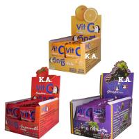 ราคา (ขายยกกล่อง) ลูกอม Vitamin C Kress Vit C วิตามินซี ลูกอม เม็ดอมวิตามินซี 25 mg 35 เม็ด/ซอง กล่องละ50ซอง (28918963539)
