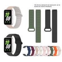 ราคา สายรัดสําหรับ Samsung Galaxy Fit 3 SM-R390 Sports Magnetic Silicone Band (44100692591)
