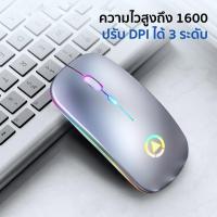 ราคา เม้าส์พกพา เมาส์ไร้สาย เม้าส์ไร้สาย เสียงเงียบ มีแบตในตัว Wireless Mouse ปุ่มเงียบ เมาส์บลูทูธ ipad เม้าส์ไอแพด (29504929364)
