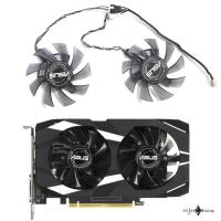 ราคา พัดลมการ์ดจอ ASUS GTX 1050 1050ti 2GB/4GB GTX 1650 1660ti DUAL OC V2 graphics card cooling fan FD8015U12S (25085948222)