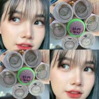 ราคา คอนแทคเลนส์ บิ๊กอาย รุ่น Solo สีเทา/ตาล Gray/Brown มีค่าสายตา (0.00)-(-7.50) เปลี่ยนแทนทุกเดือน (23620031145)
