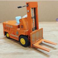 ราคา รถโฟล์คลิฟท์ สังกะสี ทินทอย ญี่ปุ่น Forklift Power​ Shovel N512 Friction - ของเล่นสังกะสี (มือสอง) Usagiya JAPAN​ 18ซม. (25363604449)