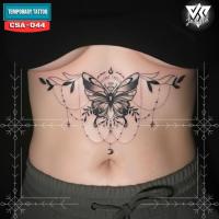 ราคา [ซีเอสเอ][ก่อนคริสต์ศักราช-044]รอยสักชั่วคราวชั่วคราวชั่วคราวสักหน้าอกกลับกระเพาะอาหารชายและหญิง24x14เซนติเมตรผีเสื้อ (56653854115)