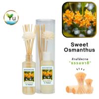 ราคา ก้านไม้หอม กระจายกลิ่น 50 ml. กลิ่น Sweet Osmanthus | เซตกล่อง PVC (29302437357)