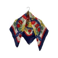 ราคา Dior Scarf Handle Navy Flower Direct from Japan Secondhand (27465943652)