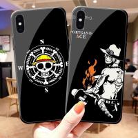 ราคา ◙☞♗ไอโฟน case iPhone XSMAX ไอโฟน XS XR เคสโทรศัพท์ iPhoneXR เคสกระจก เคสขอบนุ่ม case iPhoneขอบเต็มวันพีชสองมิติ (5192233324)