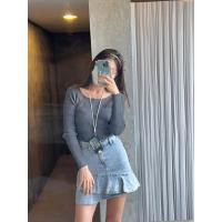 ราคา กระโปรงยีนส์ มีซับใน (23420963075)