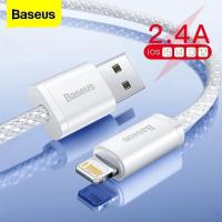 ราคา Baseus สายชาร์จ 2.4A Data Cable fast charging USB To IP ชาร์จไว (29178588910)