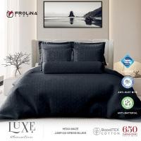 ราคา Frolina Home Luxe Sensation ชุดผ้าปูที่นอน ครบเซ็ต (รวมปลอกผ้านวม) BoostTex Cotton 650 เส้น - Hexa Maze (42368202992)