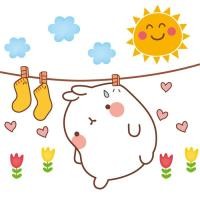 ราคา YooDooพร้อมส่ง สติกเกอร์ลายการ์ตูนน่ารัก สติกเกอร์ติดผนัง​ สติ๊กเกอร์ติดผนัง​ สติ๊กเกอร์ตกแต่งผนัง​ (13194793194)