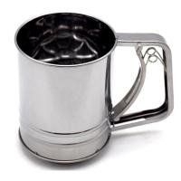 ราคา พร้อมส่งค่ะ ที่ร่อนแป้งแบบบีบ 2ชั้น ทำจากสแตนเลส (456956852)