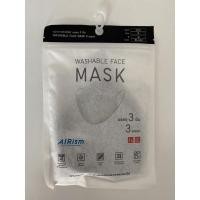 ราคา Uniqlo AIRism Fack Mask (3Pack), Size M, Black (9779130801)